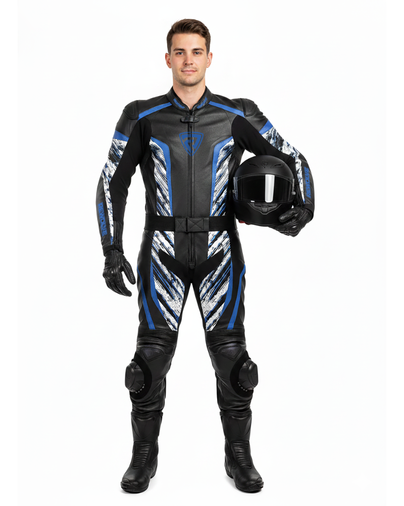 VALENTORA Racing Leather Suit front VALENTORA Racing Leather Suit front